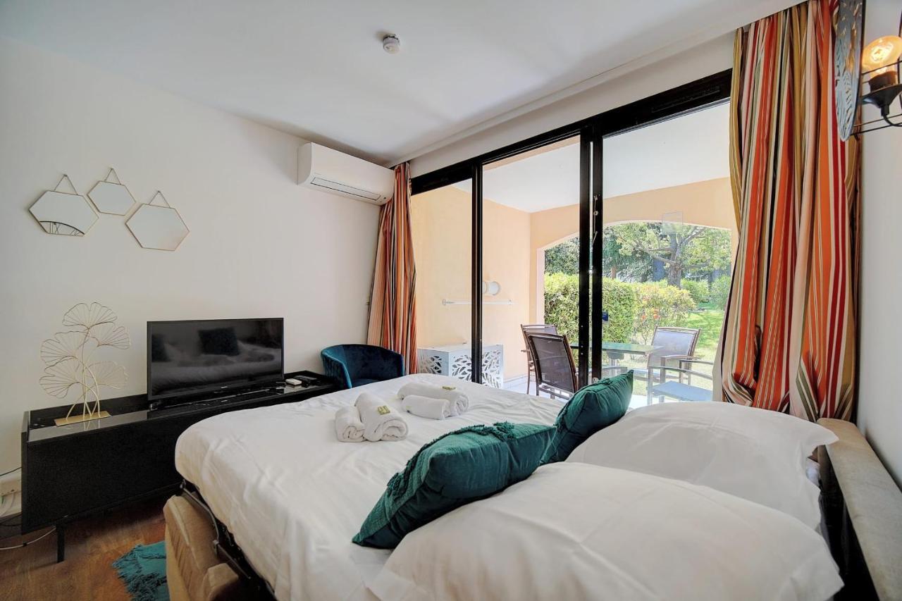 Immogroom - 2 Rooms - Renovated - Pool - Ac - Parking - Garden Cannes Eksteriør bilde