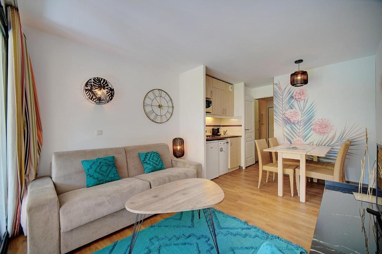 Immogroom - 2 Rooms - Renovated - Pool - Ac - Parking - Garden Cannes Eksteriør bilde