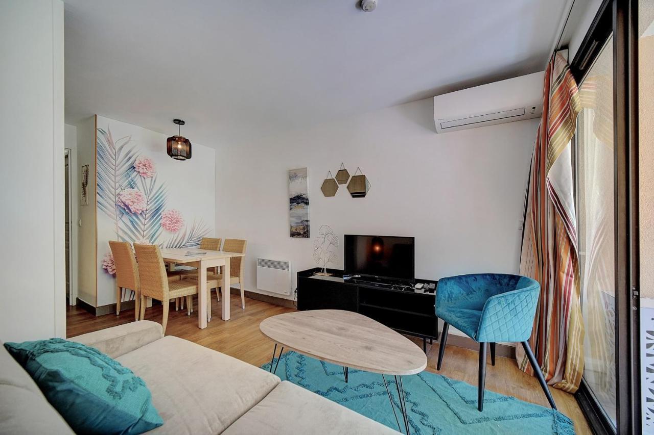 Immogroom - 2 Rooms - Renovated - Pool - Ac - Parking - Garden Cannes Eksteriør bilde